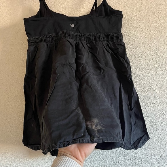 Lululemon Bliss Tank Top -Flowy- in Black Size 8 - Picture 12 of 14